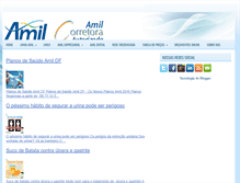 Tablet Screenshot of amilcorretora.com